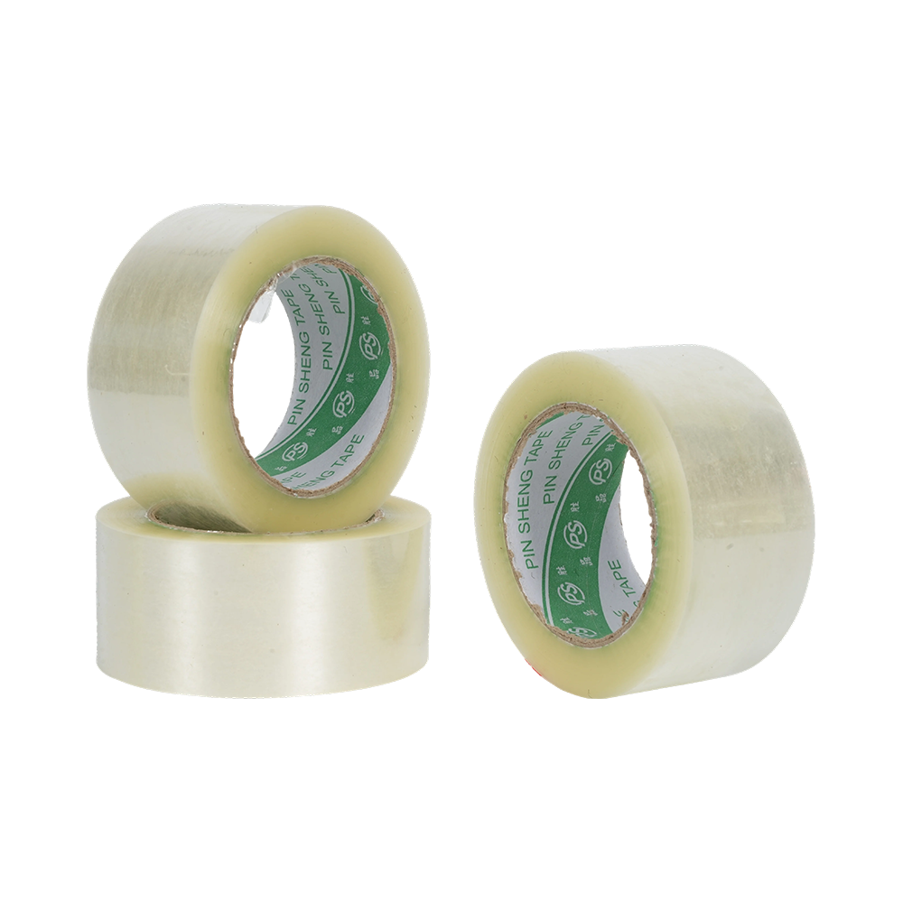 লোগো সহ 40UM-55UM বেধ পরিষ্কার প্যাকিং টেপ রোলস