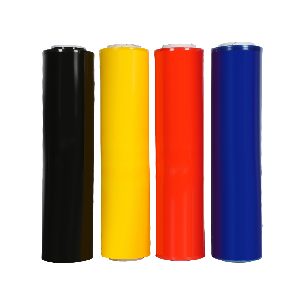 0.015MM-0.045MM বেধ রঙিন প্রসারিত মোড়ানো